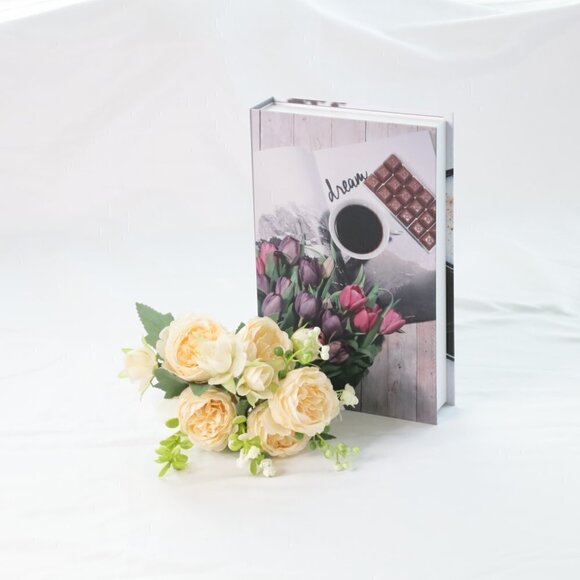 NEW Luxury Decoration Coffee Table Fashion Art Faux Book Storage Box - Picture 3 of 8